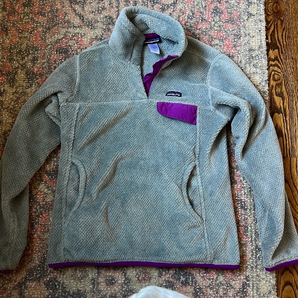 Patagonia re-tool snap T women’s fleece size s